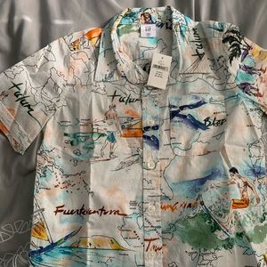 Colorful Button Down Shirt